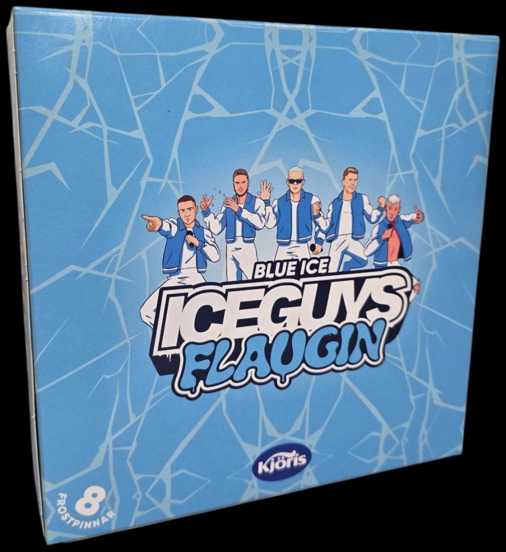 Ice Guys Blue ICE flaugar | Kjörís ... í hálfa ísöld