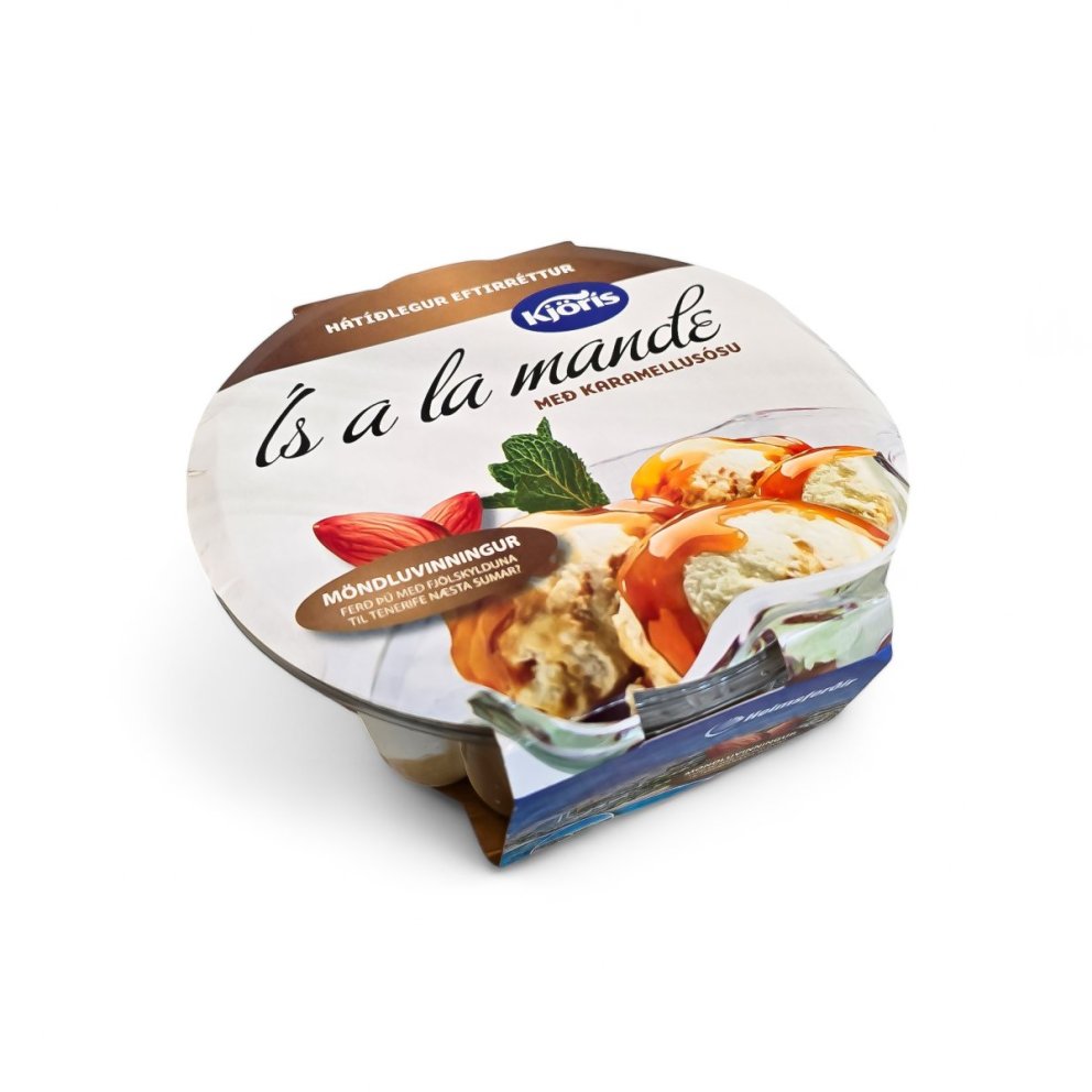 Ís á la mande, karamellu | Kjörís ... í hálfa ísöld